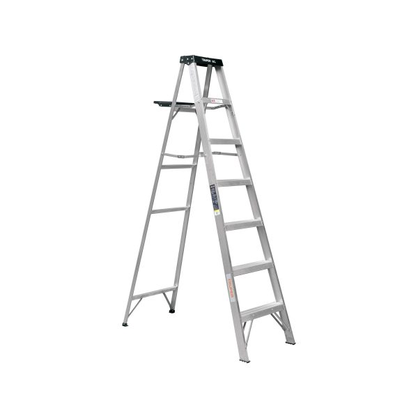 ESCALERA DE TIJERA TIPO III 6 PELDAÑOS Y BANDEJA TRUPER