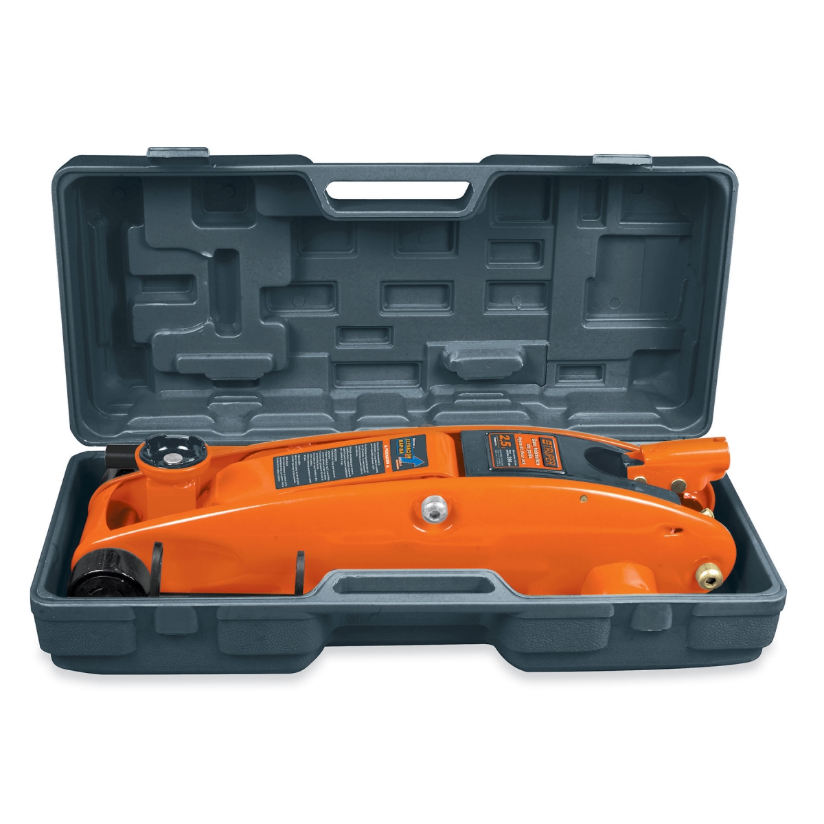 GATO HIDRAULICO DE PATIN 2.5 T ELEVACION RAPIDA CON MALETIN TRUPER - Imagen 2