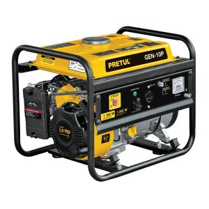 GENERADOR ELECTRICO PORTATIL 1.1 KW MOTOR A GASOLINA PRETUL