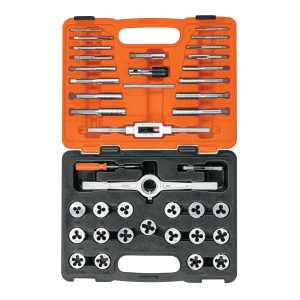 JUEGO DE 40 PIEZAS DE MACHUELOS Y TARRAJAS TRUPER