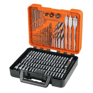 JUEGO DE 100 BROCAS Y PUNTAS EN ESTUCHE PLASTICO TRUPER