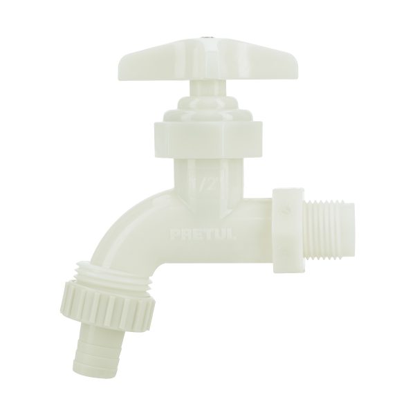 LLAVE PARA MANGUERA DE PLASTICO 1/2" PRETUL