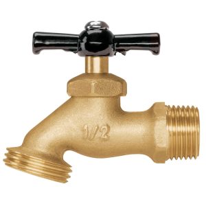 LLAVE PARA MANGUERA DE LATON 1/2" PRETUL