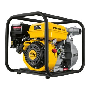 MOTOBOMBA AUTOCEBANTE 2" X 2" A GASOLINA 6-1/2" HP PRETUL