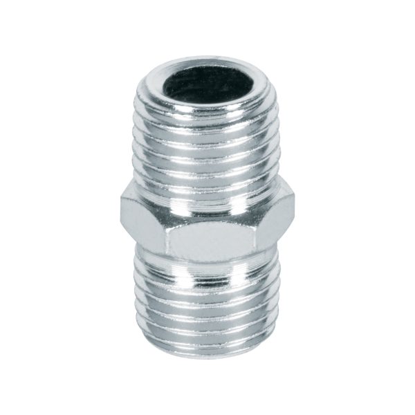 NIPLE MACHO-MACHO DE ACERO CUERDA 1/4" NPT PRETUL
