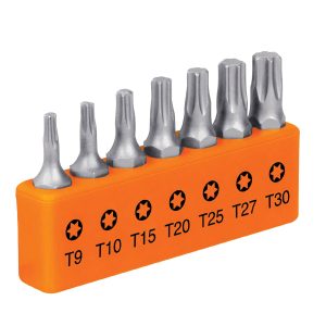JUEGO DE 7 PUNTAS TORX COMBINADAS 1" TRUPER EXPERT
