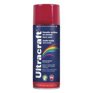 ESMALTE ACRILICO EN AEROSOL ROJO FUEGO ULTRACRAFT
