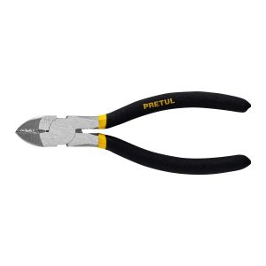 ALICATE CORTA FRIO 6" MANGO DE VINIL PRETUL