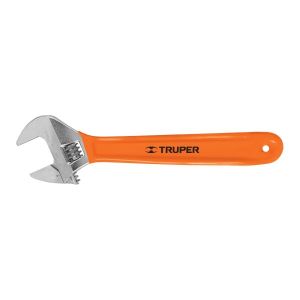 LLAVE EXPANSIVA 12" CROMADA MANGO DE PVC TRUPER