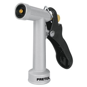 PISTOLA PARA RIEGO DE 4" DE 2 FUNCIONES METALICA PRETUL