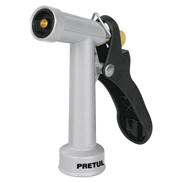 PISTOLA PARA RIEGO DE 4" DE 2 FUNCIONES METALICA PRETUL