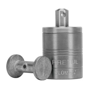 PLOMADA METALICA DE 310 G CON CENTRO PRETUL