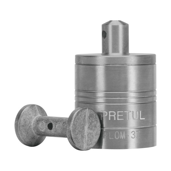 PLOMADA METALICA DE 340 G CON CENTRO PRETUL