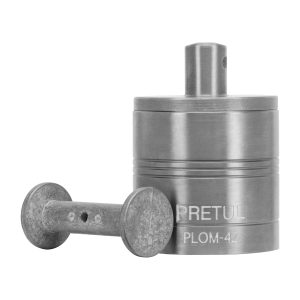 PLOMADA METALICA DE 675 G CON CENTRO PRETUL