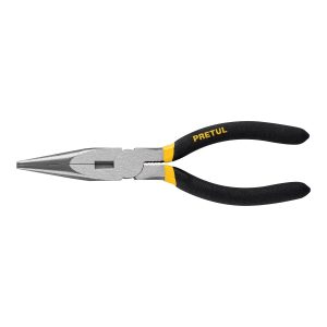 ALICATE DE PUNTA LARGA 7" MANGO DE VINIL PRETUL