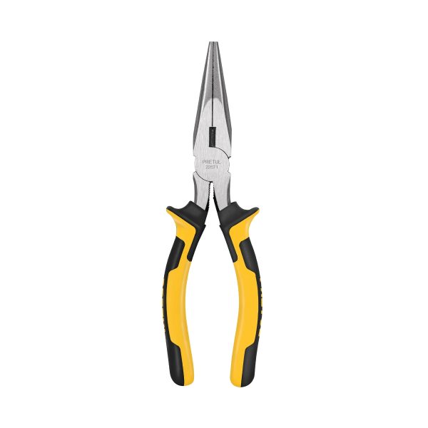 ALICATE DE PUNTA LARGA 8" MANGO COMFORT GRIP PRETUL