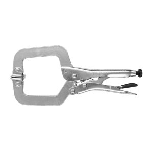 PINZA DE PRESION 9" TIPO "C" CON MORDAZA AUTOAJUSTABLE TRUPER