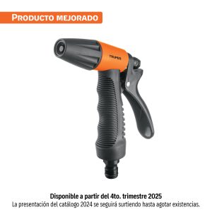 PISTOLA PARA RIEGO 2 FUNCIONES PLASTICA CON RECUBRIMIENTO TRUPER