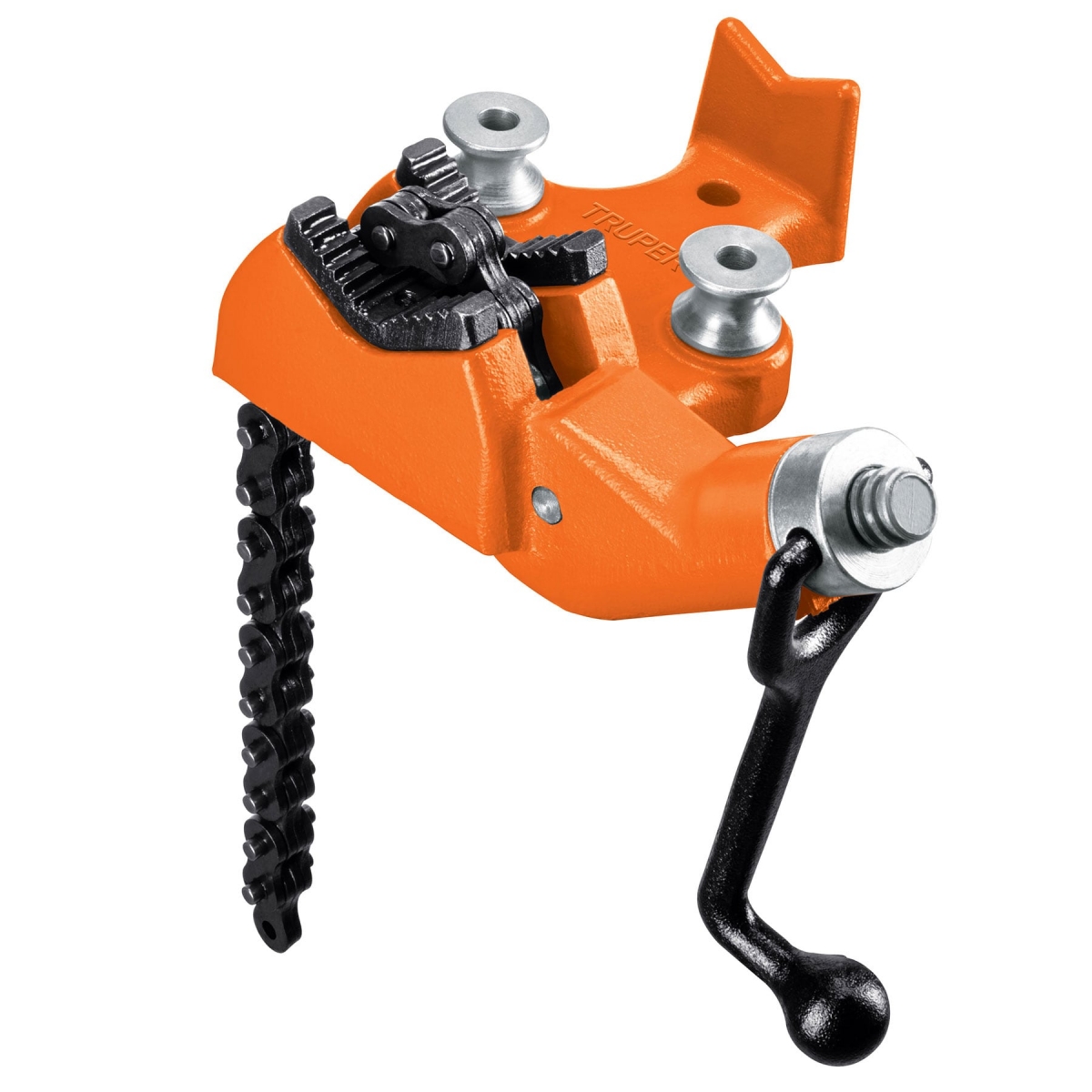 PRENSA DE CADENA PARA TUBO 2-1/2" CUERPO DE HIERRO NODULAR TRUPER