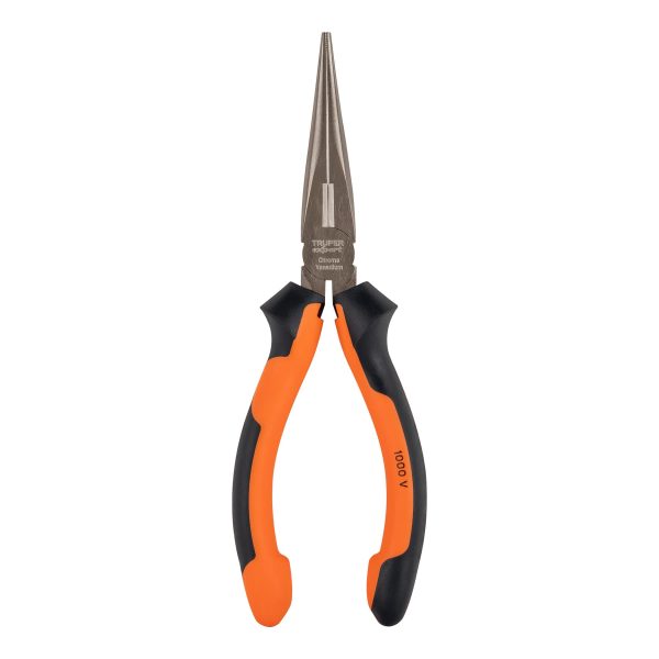 ALICATE DE PUNTA LARGA 7" MANGO COMFORT GRIP TRUPER EXPERT