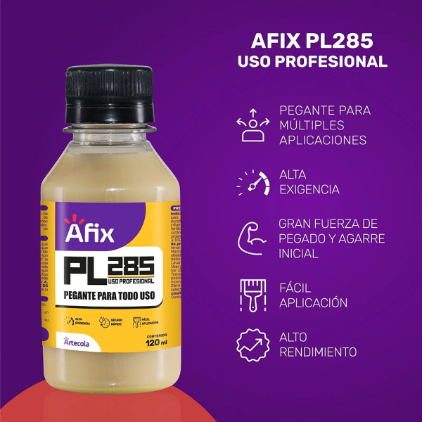 PEGANTE PL285 PROFESIONAL X 120 ML - Imagen 2