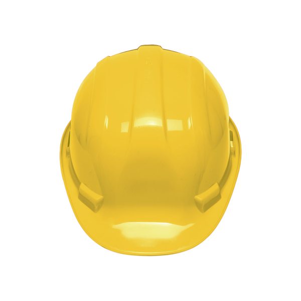 CASCO DE SEGURIDAD AJUSTE DE CREMALLERA AMARILLO TRUPER