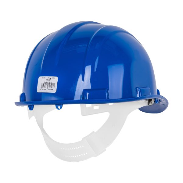 CASCO DE SEGURIDAD AJUSTE DE CREMALLERA AZUL TRUPER - Imagen 2