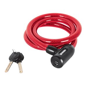 CANDADO DE CABLE CON LLAVE 15 MM X 1.20 M HERMEX