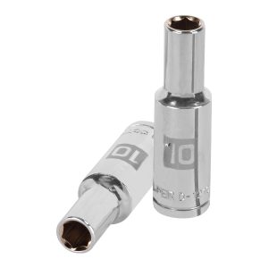 COPA LARGO DE 10 MM 6 PUNTAS CUADRO 1/2" TRUPER
