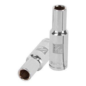 COPA LARGO DE 7/16" 6 PUNTAS CUADRO 1/2" TRUPER