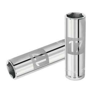 COPA LARGO DE 17 MM 6 PUNTAS CUADRO 1/2" TRUPER