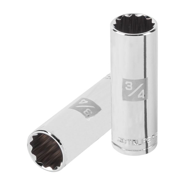 COPA LARGO DE 3/4" 12 PUNTAS CUADRO 1/2" TRUPER