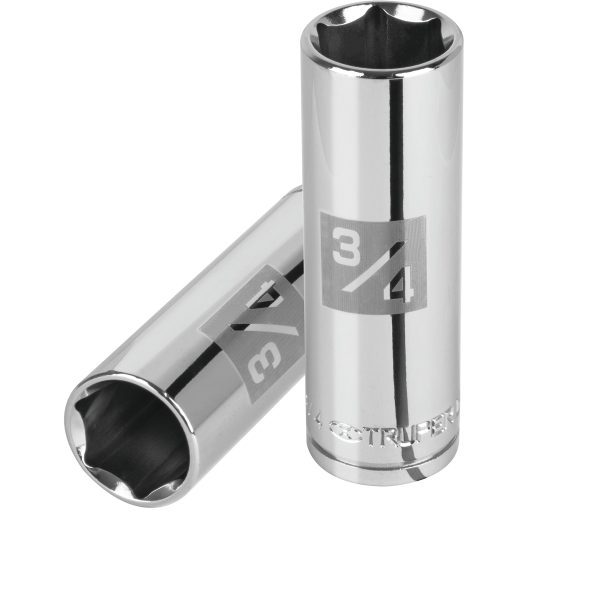 COPA LARGO DE 3/4" 6 PUNTAS CUADRO 1/2" TRUPER