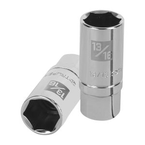 COPA LARGO PARA BUJIA DE 13/16" 6 PUNTAS CUADRO 1/2" TRUPER