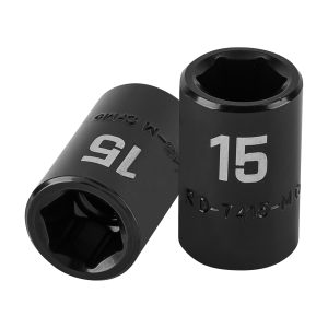 COPA CUADRO 1/2" DE IMPACTO 6 PUNTAS DE 15 MM TRUPER