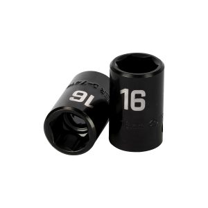 COPA CUADRO 1/2" DE IMPACTO 6 PUNTAS DE 16 MM TRUPER