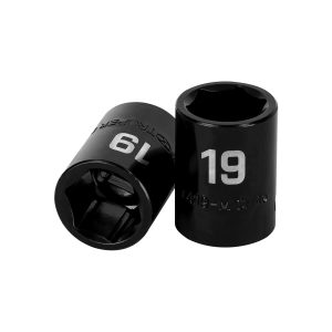 COPA CUADRO 1/2" DE IMPACTO 6 PUNTAS DE 19 MM TRUPER