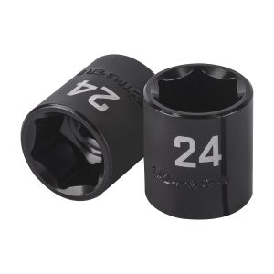 COPA CUADRO 1/2" DE IMPACTO 6 PUNTAS DE 24 MM TRUPER
