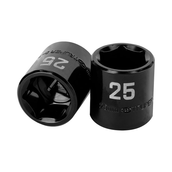 COPA CUADRO 1/2" DE IMPACTO 6 PUNTAS DE 25 MM TRUPER