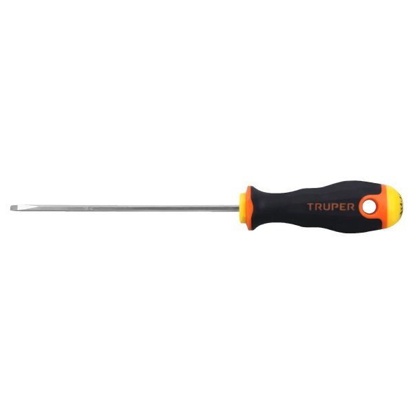 DESTORNILLADOR CABINET 1/8" X 4-1/2" MANGO COMFORT GRIP TRUPER