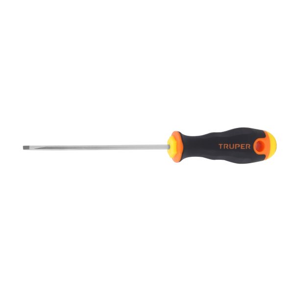 DESTORNILLADOR CABINET 1/8" X 4" MANGO COMFORT GRIP TRUPER