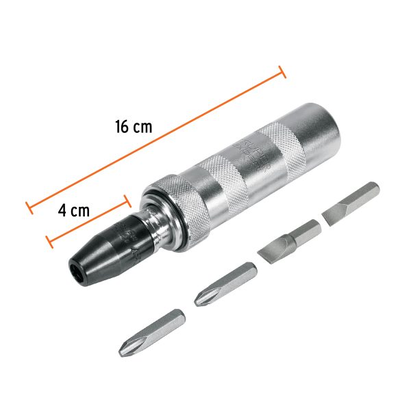 DESTORNILLADOR DE IMPACTO CON 4 PUNTAS S2 3/8" TRUPER EXPERT - Imagen 2