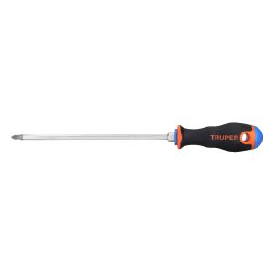 DESTORNILLADOR DE CRUZ 1/4" X 8" MANGO COMFORT GRIP TRUPER
