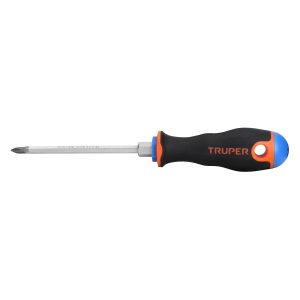DESTORNILLADOR DE CRUZ 3/16" X 4" MANGO COMFORT GRIP TRUPER