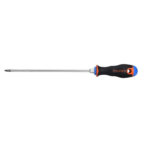 DESTORNILLADOR DE CRUZ 3/16" X 8" MANGO COMFORT GRIP TRUPER