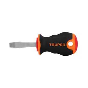 DESTORNILLADOR PLANO 1/4" X 1-1/2" MANGO COMFORT GRIP TRUPER