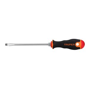 DESTORNILLADOR PLANO 1/4" X 6" MANGO COMFORT GRIP TRUPER
