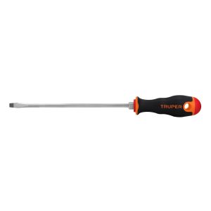 DESTORNILLADOR PLANO 1/4" X 8" MANGO COMFORT GRIP TRUPER