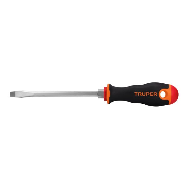 DESTORNILLADOR PLANO 5/16" X 6" MANGO COMFORT GRIP TRUPER