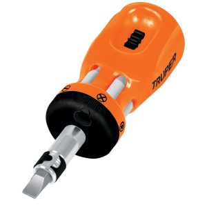 DESTORNILLADOR TATAMACO CON RATCHET Y 6 PUNTAS DOBLES TRUPER